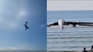 Tragédia nos Céus da Tailândia: Avião da Polícia Cai em Praia Durante Treinamento, Deixando Mortos