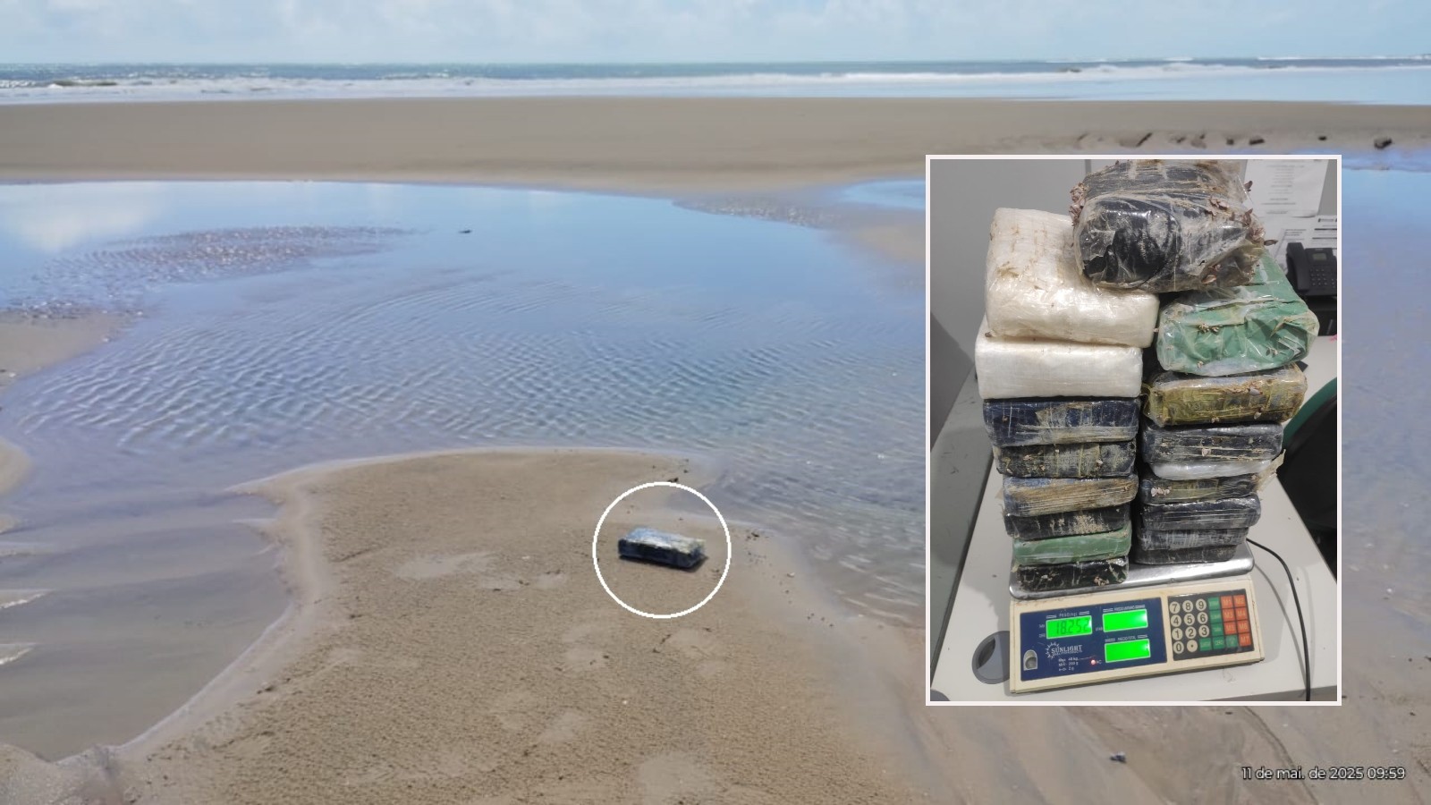 "Pacotes Misteriosos" Agitam o Litoral: Cocaína Espalhada em Praias do Ceará!