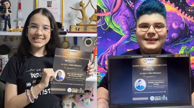 Talentos Cearenses Brilham no Cenário Mundial: Nicole Oliveira e João Pedro Araújo Entre os 100 Prodígios Globais