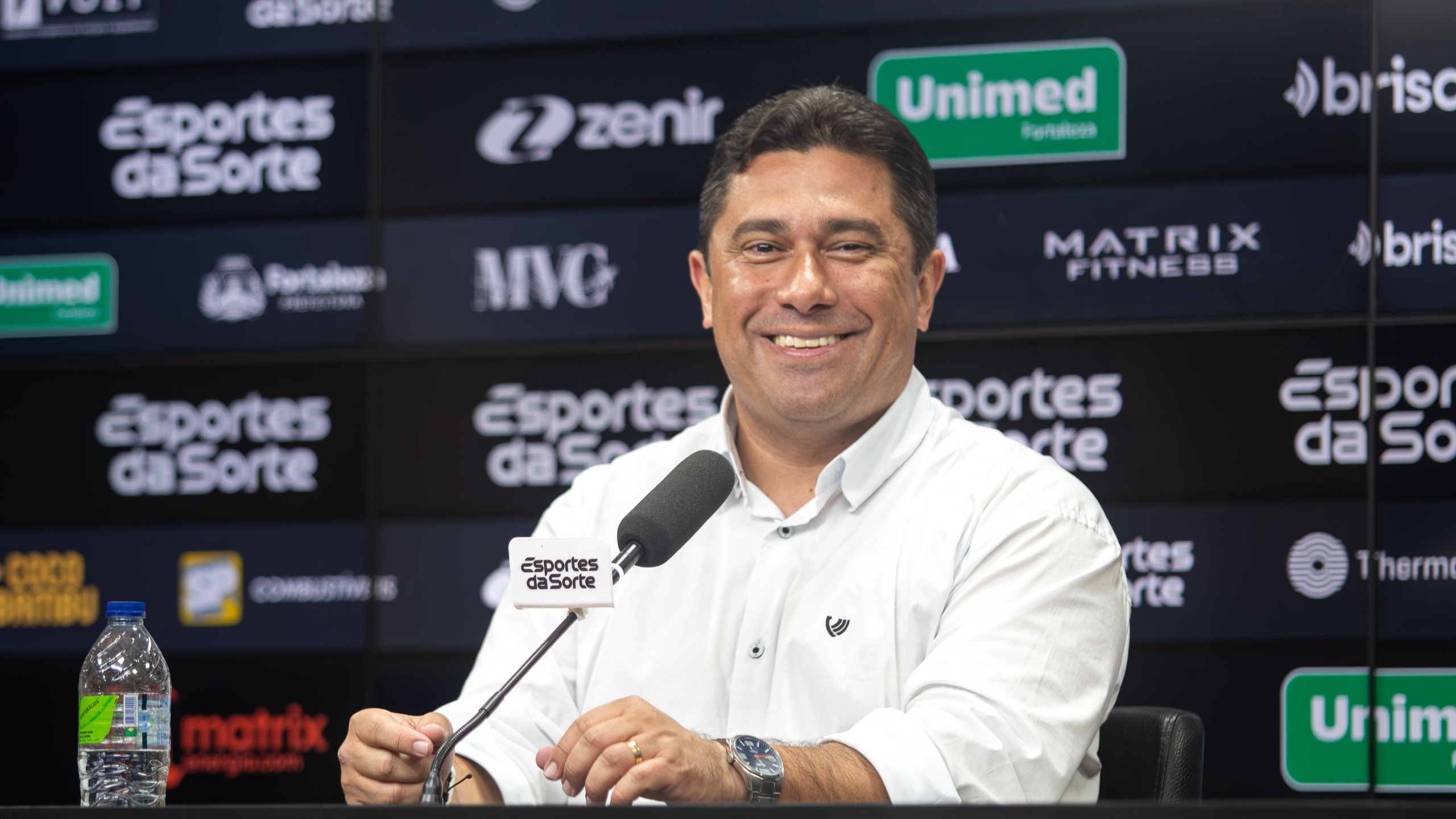 Presidente do Ceará destaca apoio a Samir Xaud na CBF