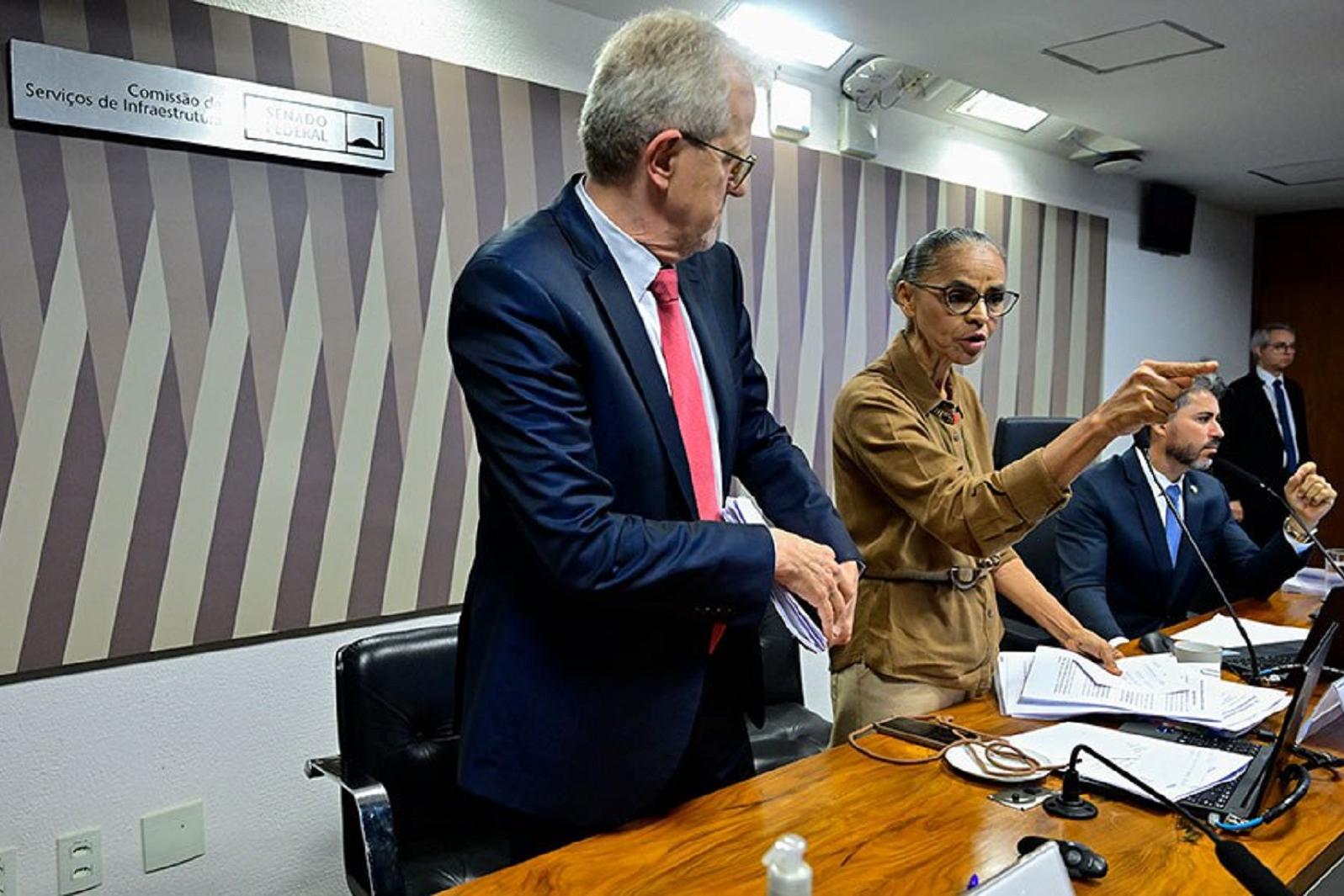 Marina Silva denuncia agressões verbais e machismo no Senado