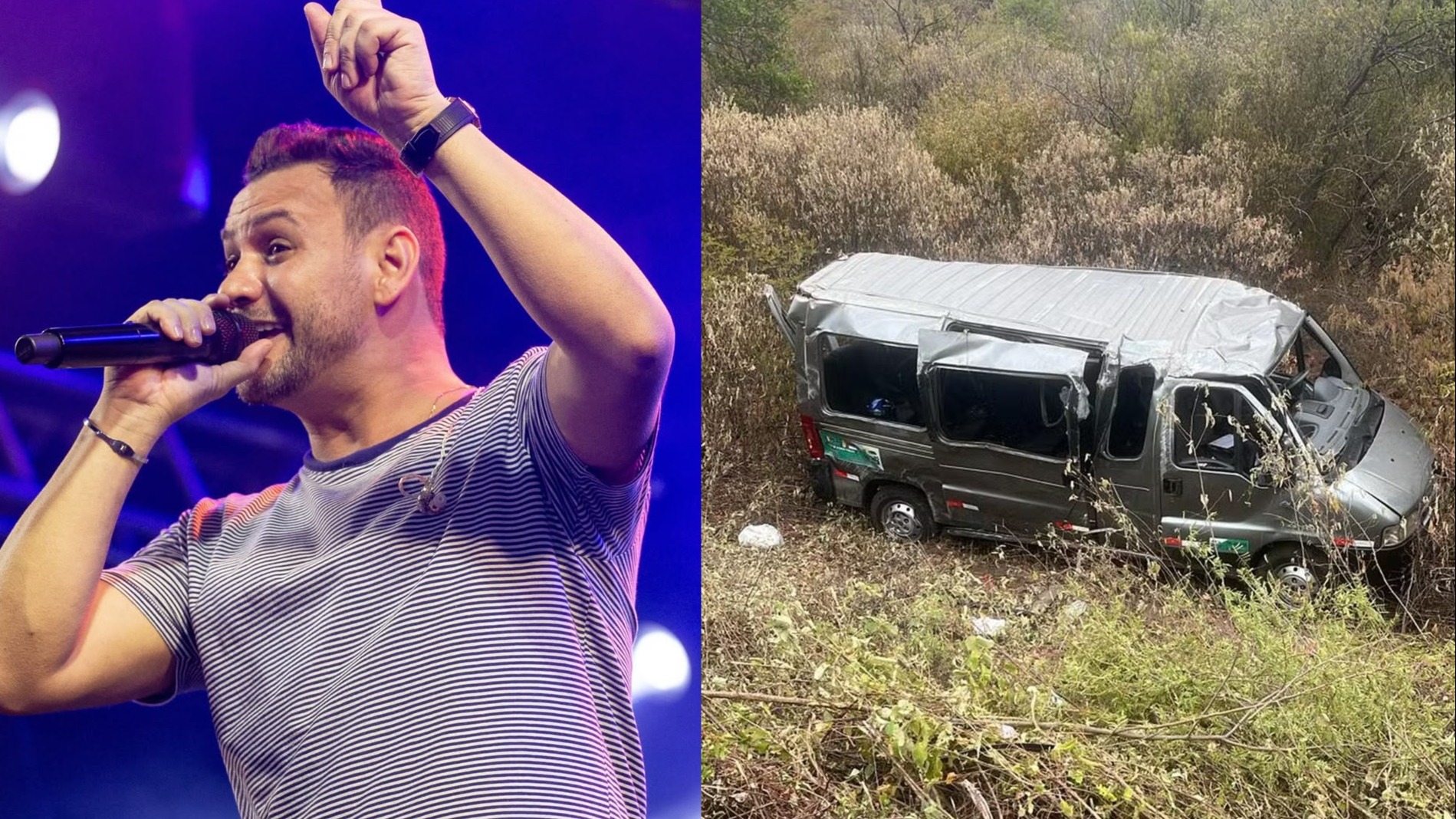 Vocalista da banda Desejo de Menina é preso após show na Paraíba por acidente fatal