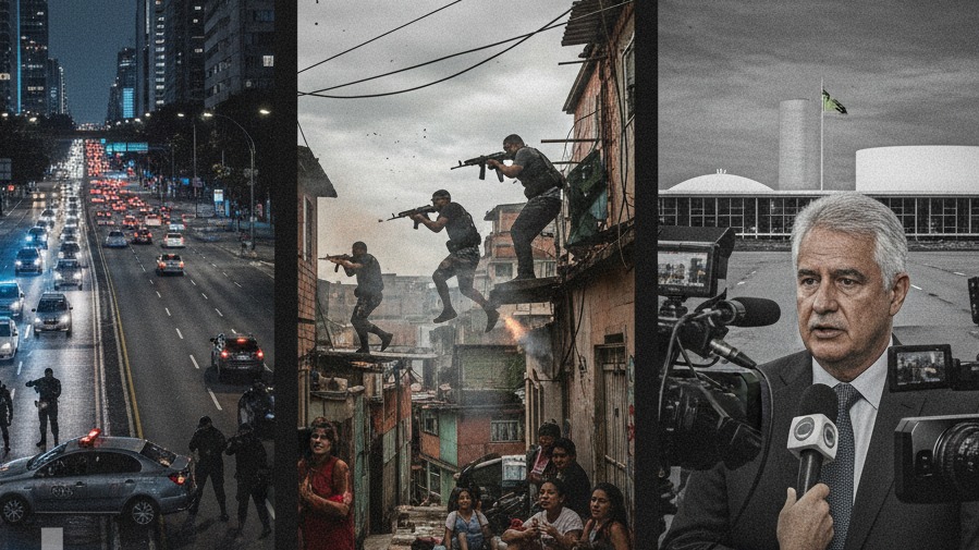 Imagem da notícia: Cidades em Cerco: A Escalada da Criminalidade Organizada Leva Grandes Centros Urbanos do Brasil ao Alerta Máximo