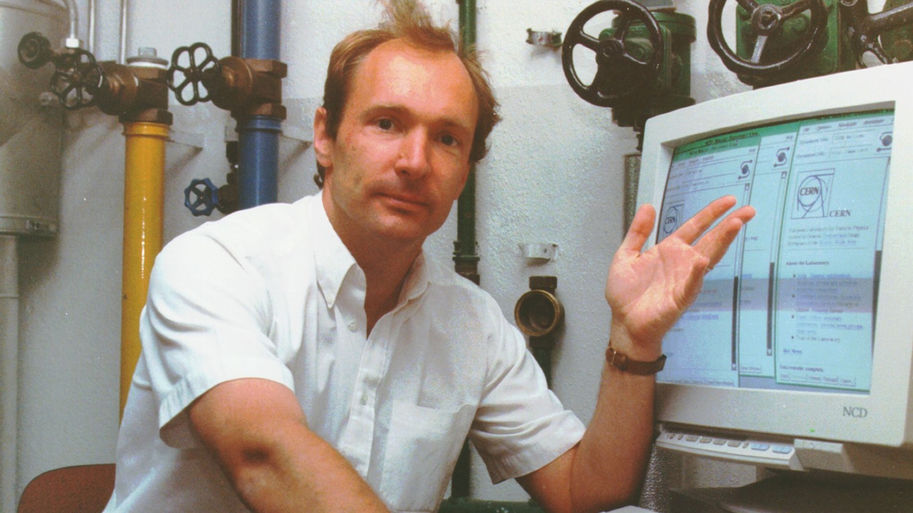 O primeiro site do mundo em 1991