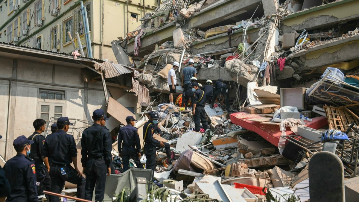 Terremoto de magnitude 7,7 devasta Mianmar e provoca crise humanitária